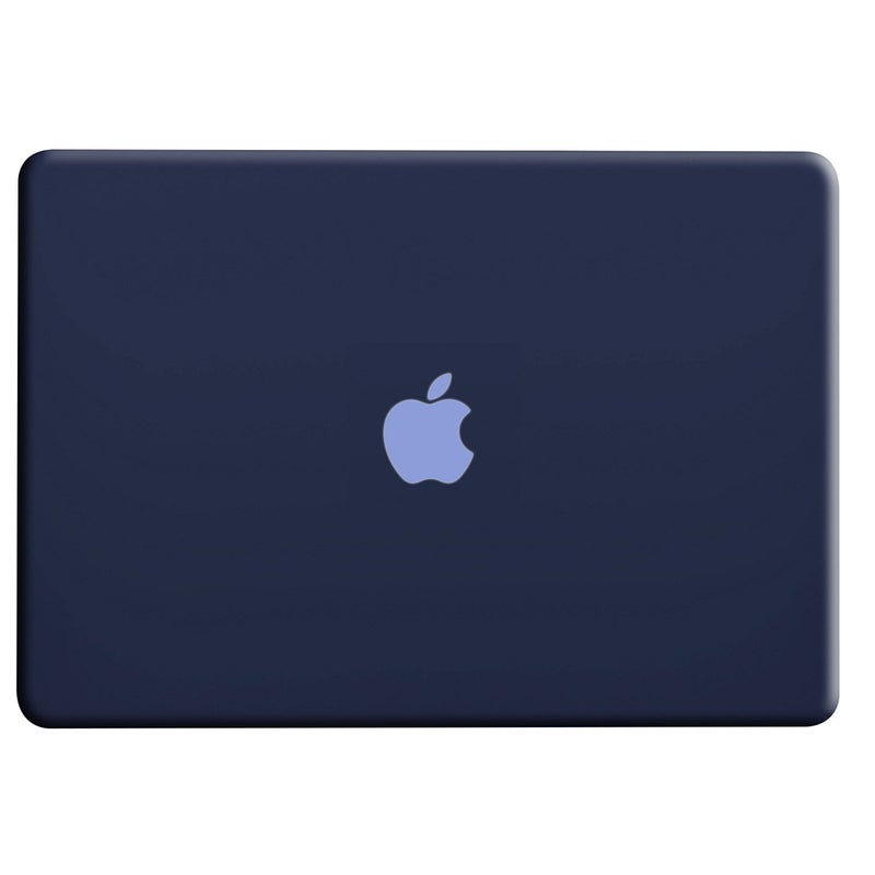 UESWILL Compatible with MacBook Air 13 inch Case 2010-2017 Release Model A1369 A1466, Smooth Matte Hard Shell Case Cover + Microfibre Cleaning Cloth, Navy Blue - Image 3